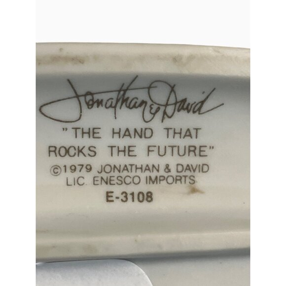 Prements Figurine "The Hand That Rocks The Future" 1979 Collectible - Picture 2 of 13